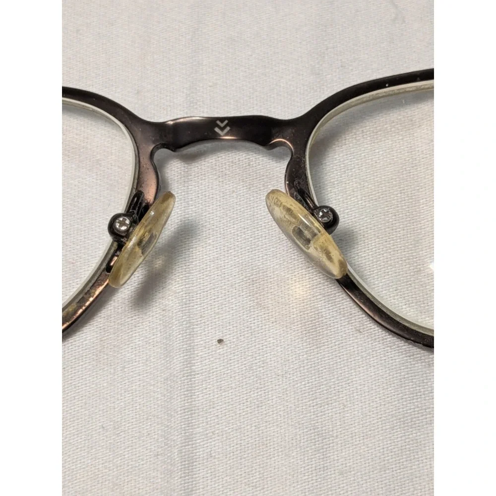 JOHN VARVATOS TITANIUM V361 EYEGLASSES FRAME BROWN TORTOISE 53-19-145